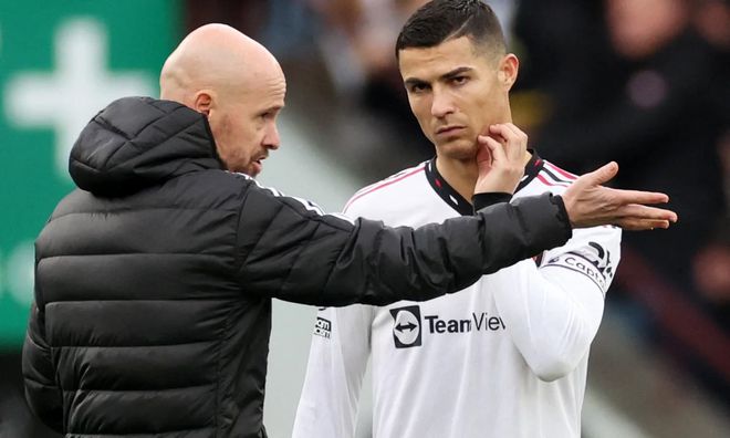 前曼联助教揭秘，C罗因年龄劣势难适应滕哈赫高压逼抢战术